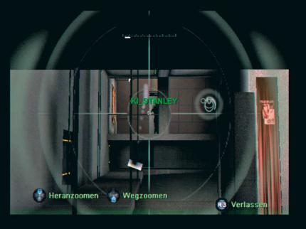 Mit der Standard-Waffe können Sie Granaten oder Rauchbomben quer durch die Levels schießen. 
BILD: PLAYZONE