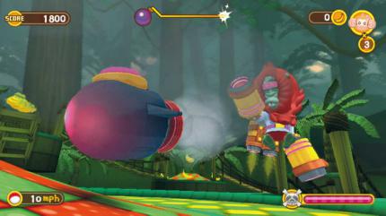 Springt 6 Mal auf das Projektil, um dem Gegner eins überzubraten! 
BILD: SEGA