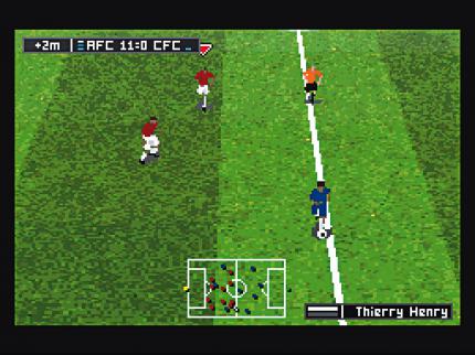 Solche Ergebnisse sind bei FIFA 07 an der Tagesordnung. BILD: N-ZONE