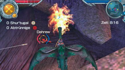 Flambieren Sie Ihre Gegner, um das Deathmatch erfolgreich zu überstehen. BILD: PLAYZONE