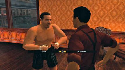 Zur Auflockerung dürfen Sie jederzeit kleine Nebenaufgaben meistern. Dieser Amateurboxer bittet zum Duell ...
BILD: PLAYZONE