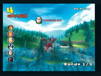Mit dem Drachen überqueren Sie mühelos größere Schluchten. 
BILD: PLAYZONE