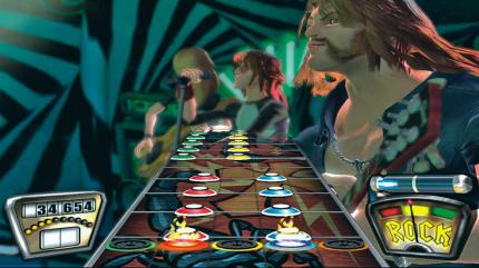 Guitar Hero 2: Dave Mustaine schafft Hangar 18 - allerdings auf leicht.