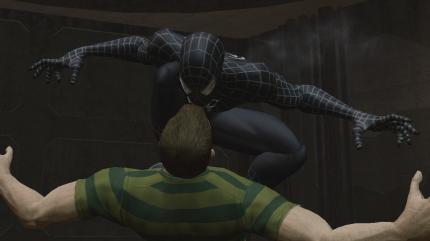 EISKALT Im schwarzen Kostüm ist Spidey nicht nur stärker, sondern auch skrupelloser. BILD: PLAYZONE
