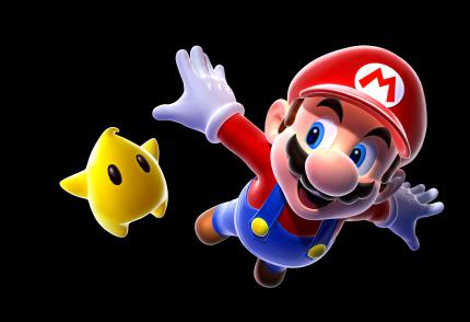 Super Mario in Super Mario Galaxy 2.