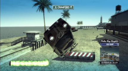 Colt Seavers wäre stolz: In Paradise City können Sie massig Stunts ausführen.