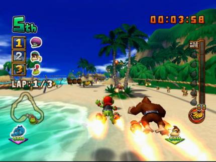 Donkey Kong Jet Race