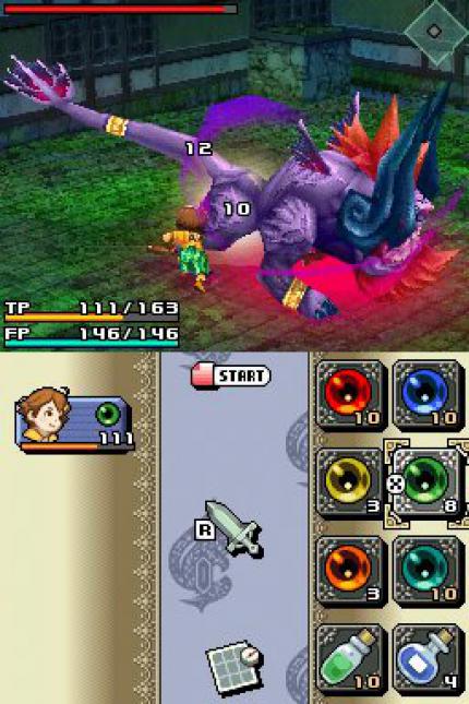 Final Fantasy Crystal Chronicles: Ring of Fates - Nintendo DS