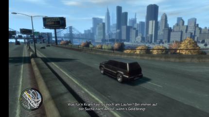 OXM - Xbox 360 - Grand Theft Auto IV: Ein Blick auf die Skyline der Stadt macht die 
Parallelen zum realen Vorbild New York deutlich.