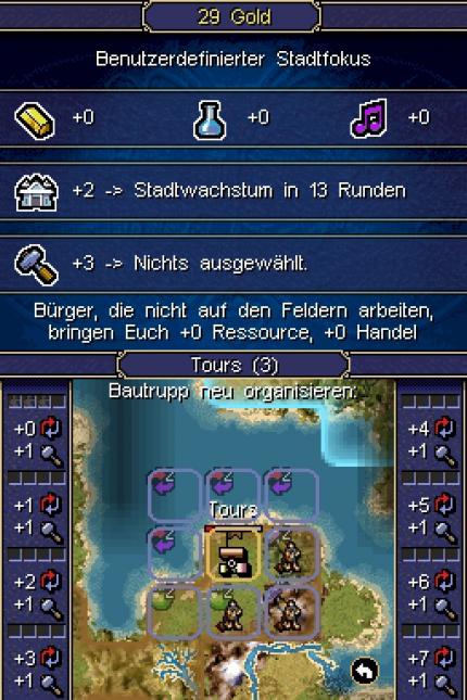 Test zu Civilization Revolution für DS
