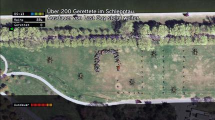 The Last Guy: Diese Riesenkäfer stürmen nur nach vorn und haben ein beengtes Sichtfeld. Vorsichtig schleichen wir uns vorbei.