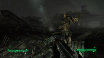 Trist: Die U-Bahn-Schächte werden schnell monoton. Im Gesamtkontext ist dieser Mangel aber nicht der Rede wert. (BILD: Bethesda)