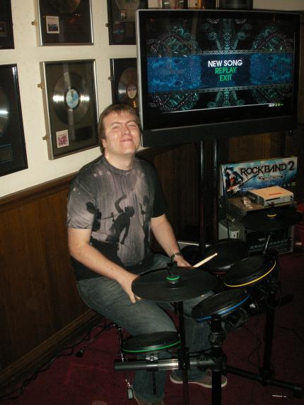 Dan Teasdale, Lead Designer Rock Band 2, Harmonix (Hersteller: Electronic Arts)