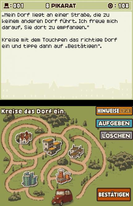 Professor Layton und das geheimnisvolle Dorf - Nintendo DS (BILD: N-ZONE) (2)