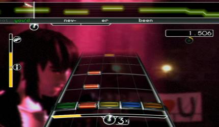 MULTIPLAYER Hier seht ihr ein gemeinsames Spiel mit Bass und Gesang, auch wenn unser Bandleader wohl bald gerettet werden muss. (BILD: N-ZONE)