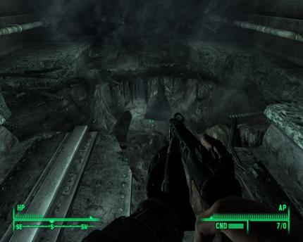 An dieser Stelle steigen Sie in die
weitläufigen Ameisentunnel hinab.
