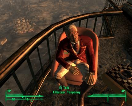 Für eine unblutige Lösung des Ghul-Konflikts sprechen Sie mit Allistair Tenpenny.