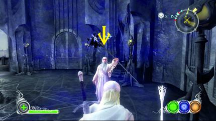 Duell der Zauberer: 
Gandalf gegen Saruman!