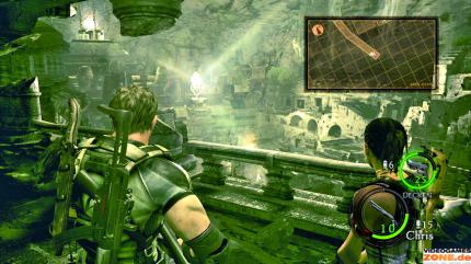 Resident Evil 5 - Schöne Afrika-Tour: Im Laufe von Resident Evil 5 besucht ihr viele unterschiedliche Orte, wie etwa diese unterirdische Ruine.