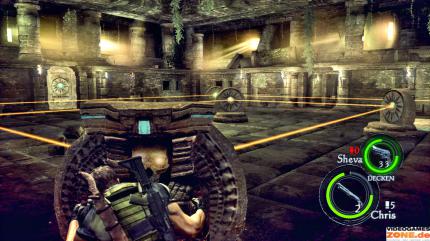 Resident Evil 5 - Zwar gibt es simple Rätsel im Spiel, die meiste Zeit wird jedoch geballert. 
