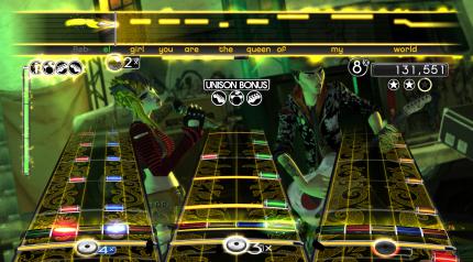 Altbewährt: Am Interface wurde nichts verändert, dafür hat Harmonix noch dezent an den Animationen der Musiker gefeilt. (1)