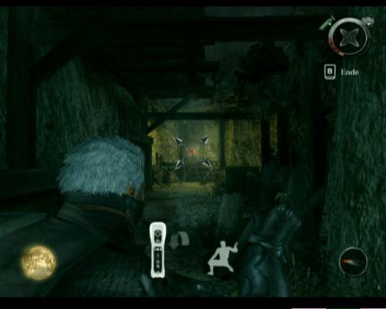 Tenchu: Shadow Assassins - ZACK Schwingt die Wii-FB realistisch, um Shuriken auf Gegner zu werfen. Alternativ könnt ihr damit auch Kerzen löschen.