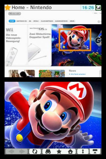DSiWare: Nintendo DSi-Browser (1)