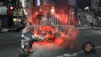 Der rote Blitz: Verhaltet ihr euch böse, so erstrahlen eure Superkräfte in strahlendem Rot.
