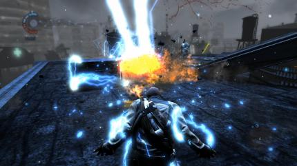 Gewitter: Spät im Spiel erhaltet ihr diesen alles vernichtenden und steuerbaren Sturm aus Blitzen. (1)