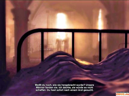 Während der Missionen unterbrechen kurze Einspieler das Geschehen. Diese surrealen Filmchen bestehen einerseits aus Erinnerungen und zum andern Teil aus realen Vorgängen außerhalb von Violettes Träumen. Gute Idee, doch vor allem zu Beginn etwas verwirrend.

