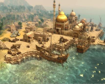 Grafikpracht aus Deutschland: Exklusiver PC-Games-Screenshot zu Anno 1404.