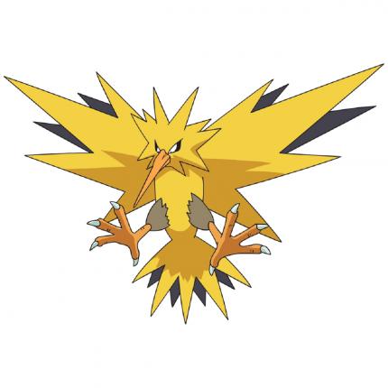 Zapdos ist eines der beliebtesten Flug-Pokémon.