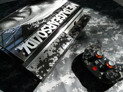 Geniales Metal Gear Solid 4-Design für PS3