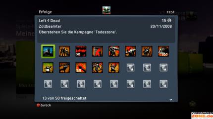 Trophies und Achievements: Die Spielesammlung wurde um Erfolge berreichert. Damit werden die Gamercards gefüllt.