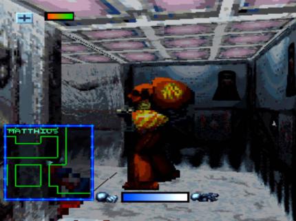 Space Hulk. Erschien über Electronic Arts 1996 für die PSOne. (2)