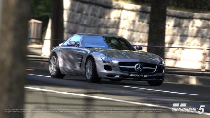 Gran Turismo 5 - Der neue SLS ist für Gran Turismo 5 bestätigt.
