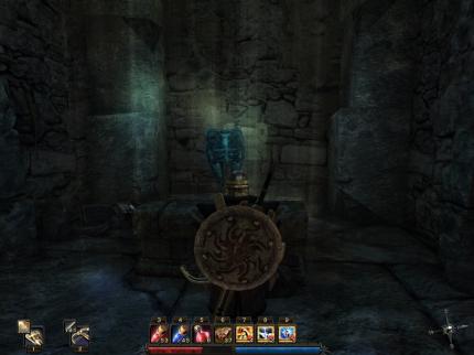 Die Teile der Titanlord-Rüstung schweben über Altären und sind so leicht auszumachen. Nicht alle sind übrigens gleich stark bewacht.