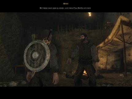 Arno macht sich Sorgen um seine Frau, die sterbenskrank in der Gosse dahinvegetiert. Besorgen Sie den beiden ein Zimmer bei Costa, Meister Belschwur dankt es Ihnen.