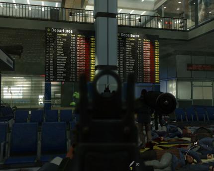 Obwohl Call of Duty: Modern Warfare 2 laut Activision in Deutschland komplett ungeschnitten erschien, unterschied sich die Flughafen-Mission stark von der internationalen Version.