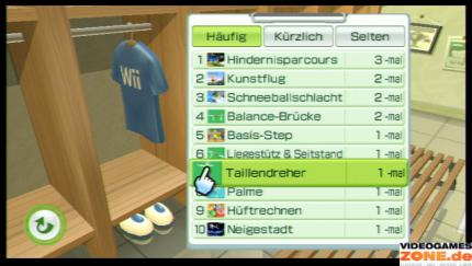 Wii Fit Plus - Programme