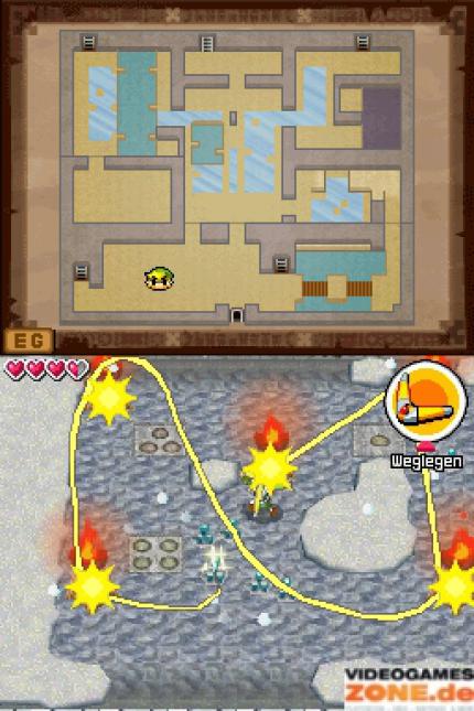 Zelda: Spirit Tracks Lösung: Fackeln