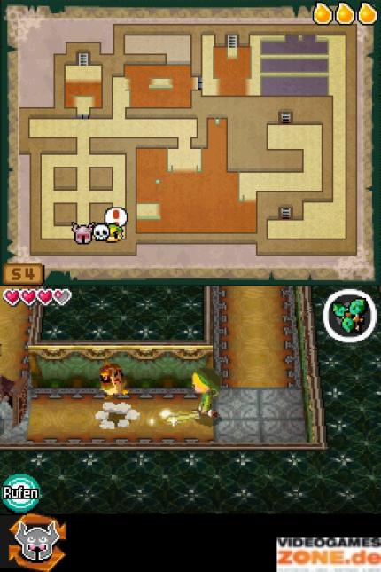 Zelda: Spirit Tracks Lösung: Lava-Schädel