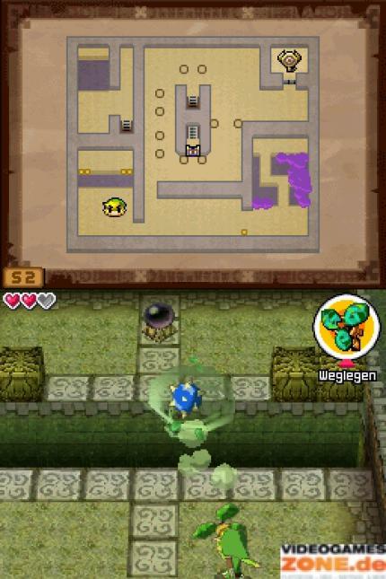 Zelda: Spirit Tracks Lösung: Luft-Schalter