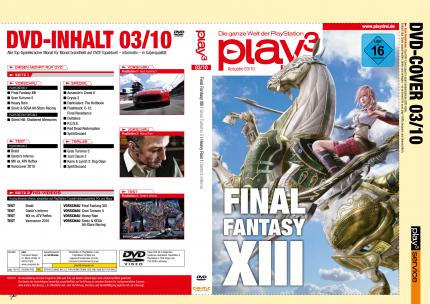 Ab ins Bluray- oder DVD-Laufwerk: Die Heft-DVD von play3 zeigt Spielszenen aus aktuellen und kommenden PlayStation-3-Hits.