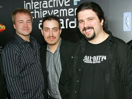 Die Kläger und zugleich auch Angeklagten: Vince Zampella (links) und Jason West (rechts).