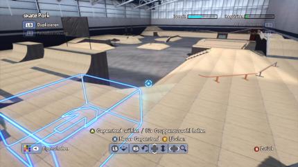 Skate 3 im Test für PS3 und Xbox 360 - Der Level-Editor für Skate 3 bietet eine Vielzahl an Möglichkeiten.