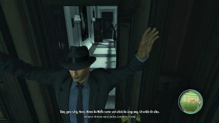 KEINE SCHANDE - Sollte Sie bei der Flucht mit Leo erwischt werden, ist das kein Drama. PS3-Spielern entgeht dabei allerdings eine Trophy.
