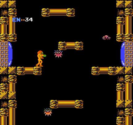 Die Metroid-Formel - 2D-Gameplay im ersten Metroid.