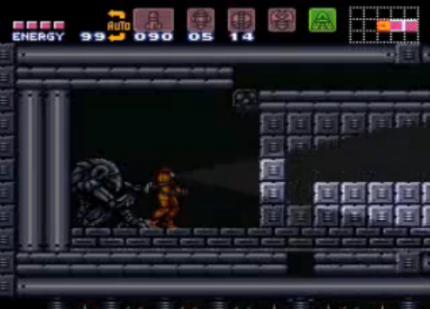 Die Metroid-Formel - Eine neue Visoren-Technik wurde bereits in Super Metroid übernommen.