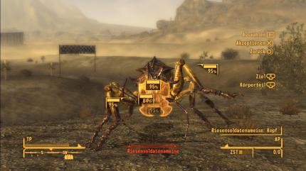 New Vegas fällt kniffliger aus als sein Vorgänger: Einige Biester sind ziemlich harte Brocken. 